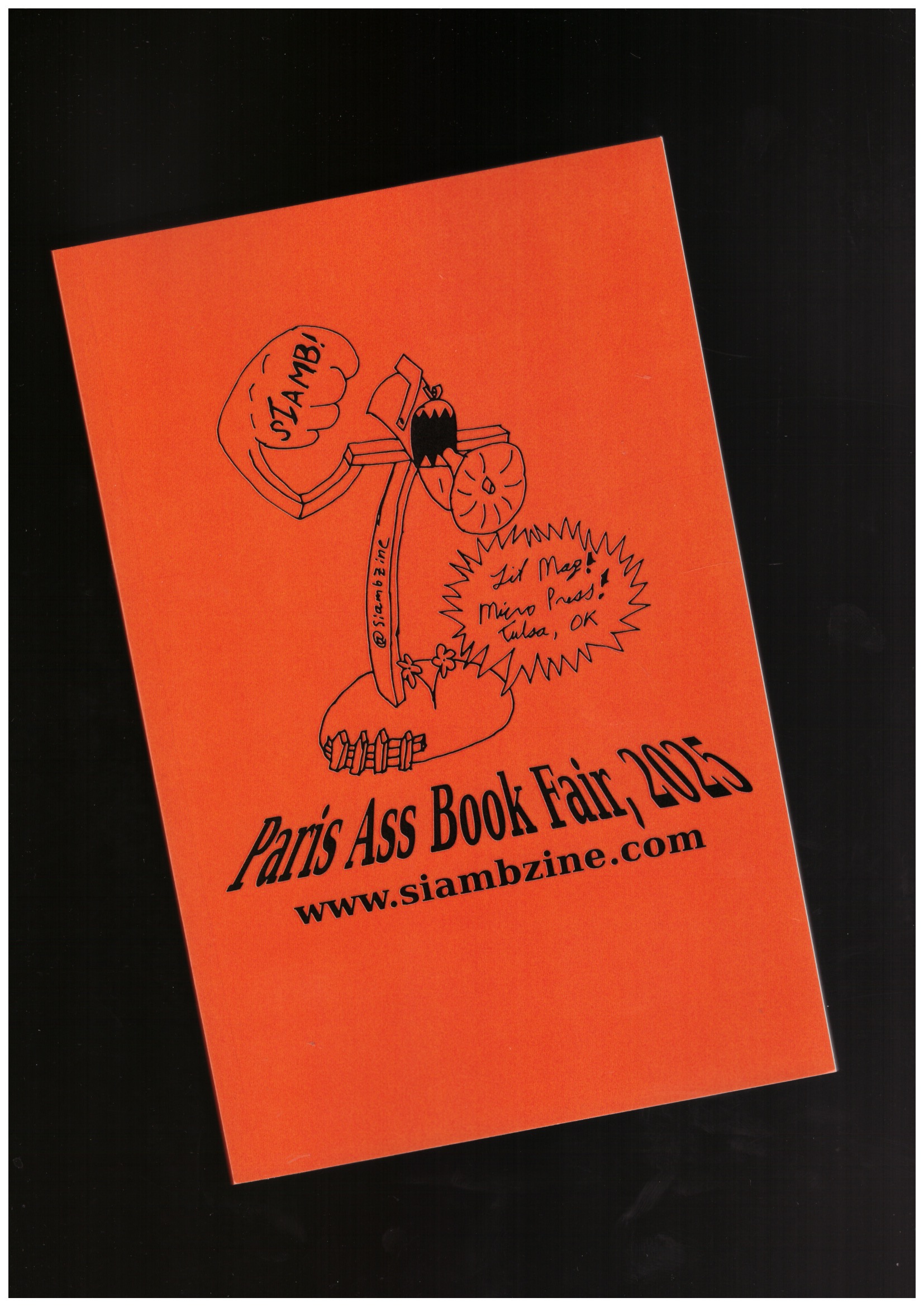 MARISE, D.; SIR PRINCESS BRUTUS (eds.) - SIAMB! Special Issue Paris Ass Book Fair, 2025